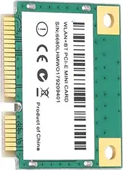 WiFi Card, 4.0 Dual Band Wireless Card 802.11ab/gn/ac Mini PCIE Card WiFi Network Adapter Computer Accessories Supports for Win7/Win8/Win10/Linux System