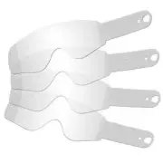 50 qty TEAR OFFS fit RIP N ROLL Platinum MOTOCROSS GOGGLES 5x 10 Packs