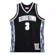 Mitchell & Ness NCAA Georgetown Hoyas Allen Iverson Replica Alt 1995 Jersey, New