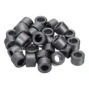 30pcs 17.5x9.5x12.7mm Ferrite Toroid Core Transformer Inductor Coil Ring, Black