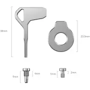 SmallRig Stainless Steel Screw Set with Screwdrivers 4385