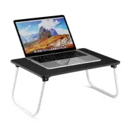 Folding Lap Desk Laptop Stand Bed Desk Table Tray, Breakfast Serving Tray, Po...