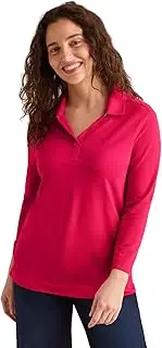 [Cecil] Women's Pique Polo Shirt