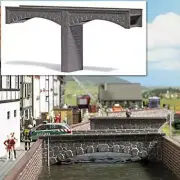 BNIB OO / HO / TT BUSCH 7019 STONE BRIDGE KIT - MODEL RAILWAY / WARGAMES SCENERY