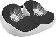 LeoLeoyy Seat Cushions for Driving - Seat Cut-Out Cushion Foam Pad for Home,Drivers Long Distance Driving Must-Have Anti-Slip Seat Cushion for for Driving, Reading