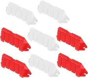 ERINGOGO 60Pcs Miniature Traffic Barricade Realistic Drift Race Road Barriers and Road Block Models for Car Racing Sturdy Construction for Engaging Play