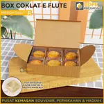 BOX CHOCOLATE E-FLUTE DUS BOX HAMPERS 20.5X 14.5X 7CM 紙板巧克力蛋