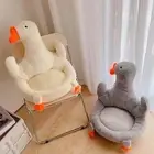 Goose Chair Cushions Warm Pillow Lazy Sofa for Bay Windows Girls Floor