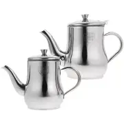 2 Pcs Oil Strainer Coffee Syrup Dispenser Fuel Can Filter Pot with