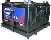Boating Accessories New Dual Group 27 Battery Tray t-h Marine Dbh27pdp Dual Battery Holder Fits Group 27