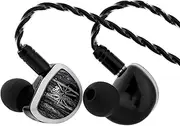 Linsoul Kiwi Ears Aether in Ear Monitor, 15.3mm Large Planar Driver IEM Earphone, HiFi Wired Earbuds, Gaming Earbuds with 2Pin Detachable Cable for Professional Musician Audiophile Gamer