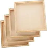 Generic 4Pcs Jigsaw Puzzle Sorting Trays Organizers for Building Blocks Efficient Storage Easy to Clean and Reusable for Puzzle Enthusiasts