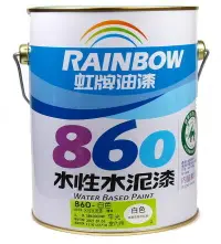 在飛比找樂天市場購物網優惠-虹牌860水性平光水泥漆1加侖