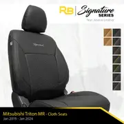 SIGNATURE SERIES Front Row Seat Covers - Mitsubishi Triton MR (Made To Order)