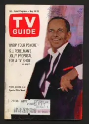 MAG: TV Guide May 14 1966- Puget Sound edition- Frank Sinatra