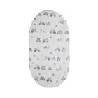 Living Textiles 1pk Organic Cotton Jersey Bedside Bassinet/Cradle/Co-Sleeper - T