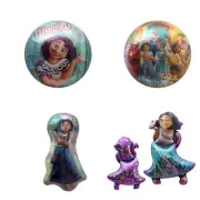 Encanto Foil Balloons Mirabel Girls Birthday Party Decorations Disney Princess