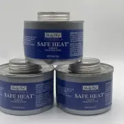Dailey Chef Safe Heating 6 Hour Chafing Fuel - X3 Cans Ships Fast