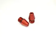 Gilles TOOLING LG Bar Ends Red, Size 80 mm