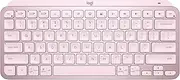 Logitech MX Keys Mini Minimalist Wireless Illuminated Keyboard, Compact, Bluetooth, Backlit, USB-C, Compatible with Apple MacOS, iOS, Windows, Linux, Android, Metal Build, Rose