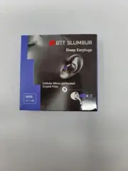 BET SLUMBUR SLEEP Earplugs Cellular Micro-perforated Crystal Filter NRR 19.1 dB