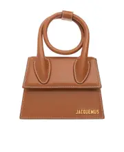 Jacquemus Le Chiquito Neud Top Handle Bag One size Brown