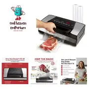 Professional Vacuum Sealer Machine Pro with New Patent Handle for Food Bags, ...