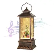 Christmas Snow Globes Lantern, Christmas Decoration Indoor, Battery Powered o...