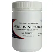 Mavlab Methionine Dogs Detoxification Amino Acid Supplement Tabs 500mg 500 Pack
