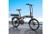 Everfit Folding Electric Bike Urban City Bicycle eBike Rechargeable Battery 250W