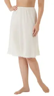 Velrose 25 Inch Lingerie Nylon Essentials Plus Size Half Slips Style 2725 to 3X