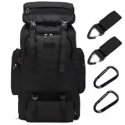 70L Hiking Backpack Men Large Waterproof Camping Backpack Lightweight Packabl...