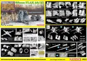 1:35 DRAGON 88Mm Flak 36/37 2In1 Kit DR6923 Model