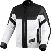 Macna Empire 2.0, textile jacket waterproof , color: Light Grey/Black , size: S