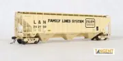 TANGENT HO PS-2CD 4750 Covered Hopper 20053 L&N Family Lines ‘Original 12-1980’