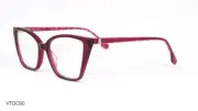NEW Tous VTOC90-09MR Eyeglasses 55mm 100% Authentic