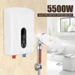 5500W 即熱式電熱水器浴室淋浴系統套裝自動保護絕緣 220V