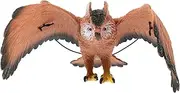 Kisangel Hanging Owl Ornament for Garden Decoration Rotating Owl to Frighten Catching Outdoor Decor for Yards and Memorial