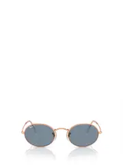 oval-frame sunglasses 54 Gray