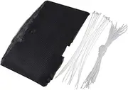 5 Sets Pet and Safe Stairway Net Balcony Screen 3x0.9m Strong Mesh Quick Fixing Straps
