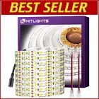 Ultra Bright 24.6ft Cool White LED Strip with 900 LEDs - Dimmable & Cuttable