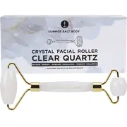 Summer Salt Body Crystal Facial Roller Clear Quartz