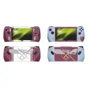 OFFICIAL WEST HAM UNITED FC 2023/24 CREST KIT VINYL SKIN DECAL FOR ASUS ROG ALLY
