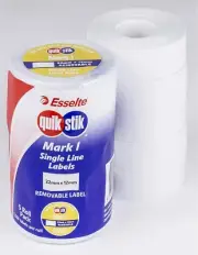 48246 Pri|cing Gun Labels,Mark I White Removable