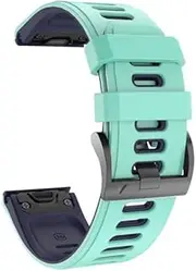 [DJDLFA] 26 22mm Quick Release Smart Watchband For Garmin Fenix 7 7X 6 6X Pro 5X 5 Plus 3HR D2 Enduro Mk2i Delta PX Silicone Wrist Straps