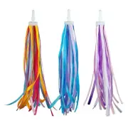 Kids Bike Tassels Ribbon Ornaments Bicycles Handlebar Scooter Streamers