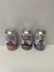 Funko Soda Set Of 3 Sealed April O’Neal, Carapax, SuperFly
