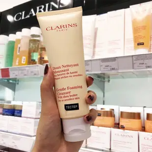 CLARINS 嬌韻詩 深層清潔 保濕 潔面乳 泡泡洗面乳 125ml 棉花籽 潔顏泡泡 洗面乳