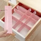 8/16xAdjustable Clapboard Drawer Cabinet Divider Partition DIY Storage Organiser