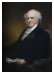 PRESIDENT MARTIN VAN BUREN PAINTING 5X7 PHOTO